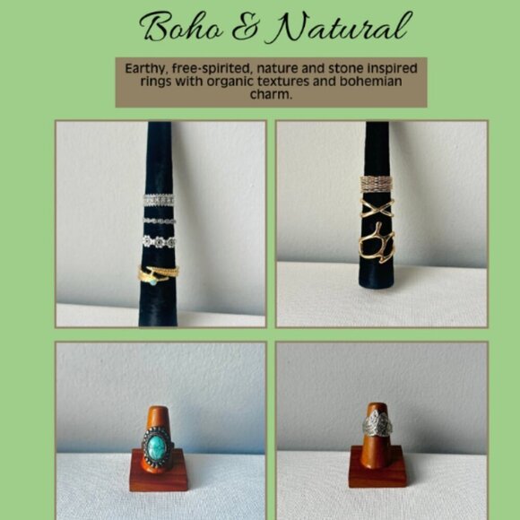 Vintage Mystery Ring Bundle – Choose Your Aesthetic Style - Picture 5 of 10